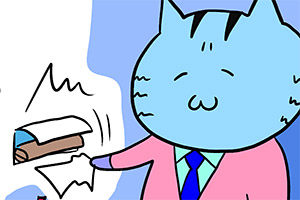 しらべぇ_チンアナゴ長官_漫画