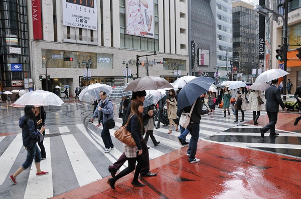 Rainy Tokyo