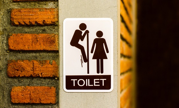 Symbol of restroom