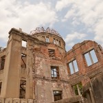 Atomic Bomb Dome in Hiroshima, Japan. UNESCO site