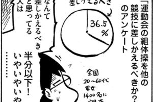 想像してみて！子供が参加する組体操は建物で言うと…【エレガンスパパの育児論マンガ】