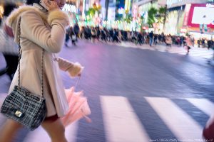 渋谷・スクランブル交差点