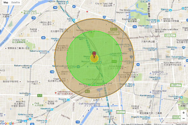 誰でも手軽に核実験 原爆投下シュミレーター Nuke Map ニュースサイトしらべぇ