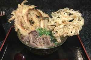 MEGAゴボウ天に半透明の麺！博多『大地のうどん』が東京に