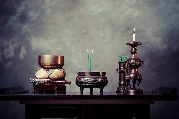 Buddhist altar