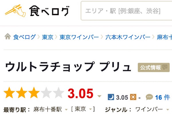 ウルトラチョップ