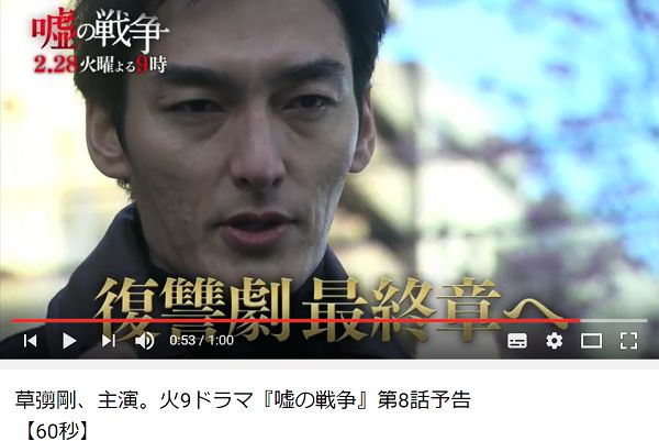 嘘の戦争とスマスマ