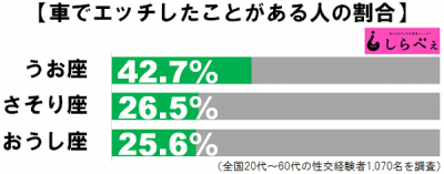 車エッチ経験者