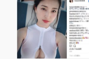 橋本マナミが大胆水着で悩殺ボディを披露　「目のやり場に困る」と悶絶