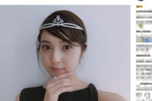 佐々木希が4000万円のジュエリーを着用　「お姫様みたい」と絶賛