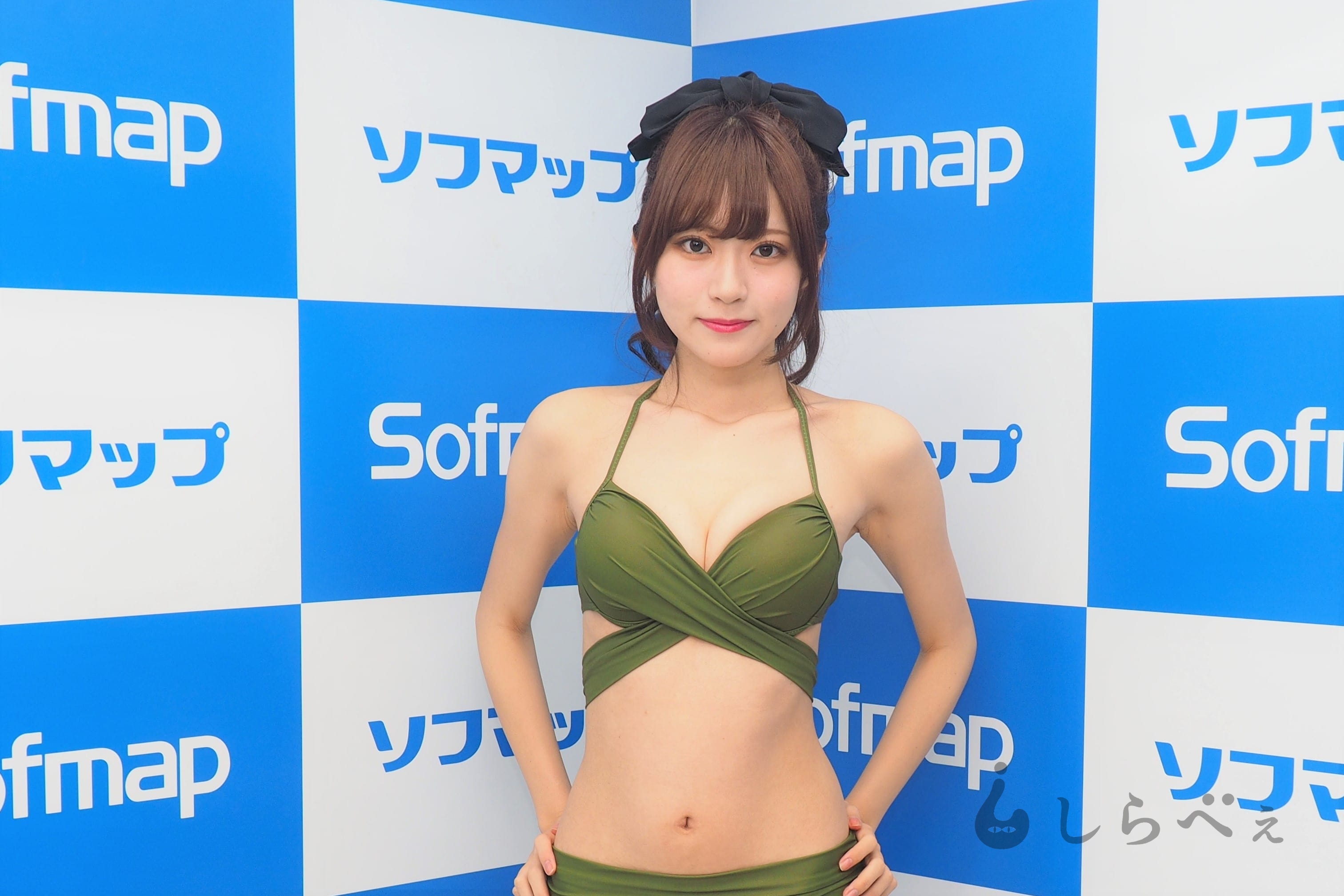 スレンダー美女 田中めい 超ハイレグ水着がお気に入り Sirabeetanaka2