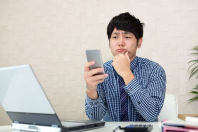 SNSで仕事の連絡