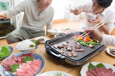 家で焼肉
