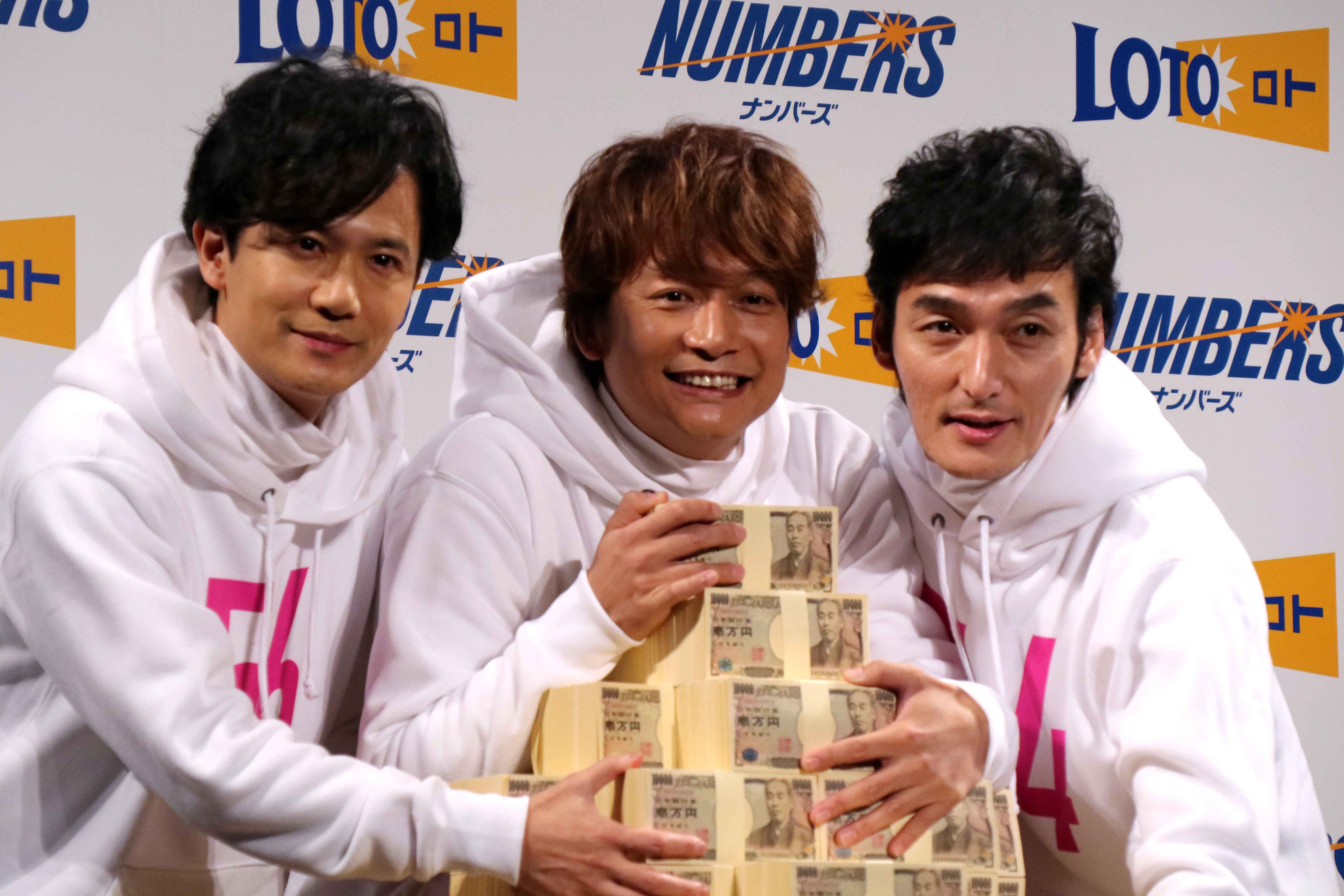 草彅剛、稲垣吾郎、香取慎吾