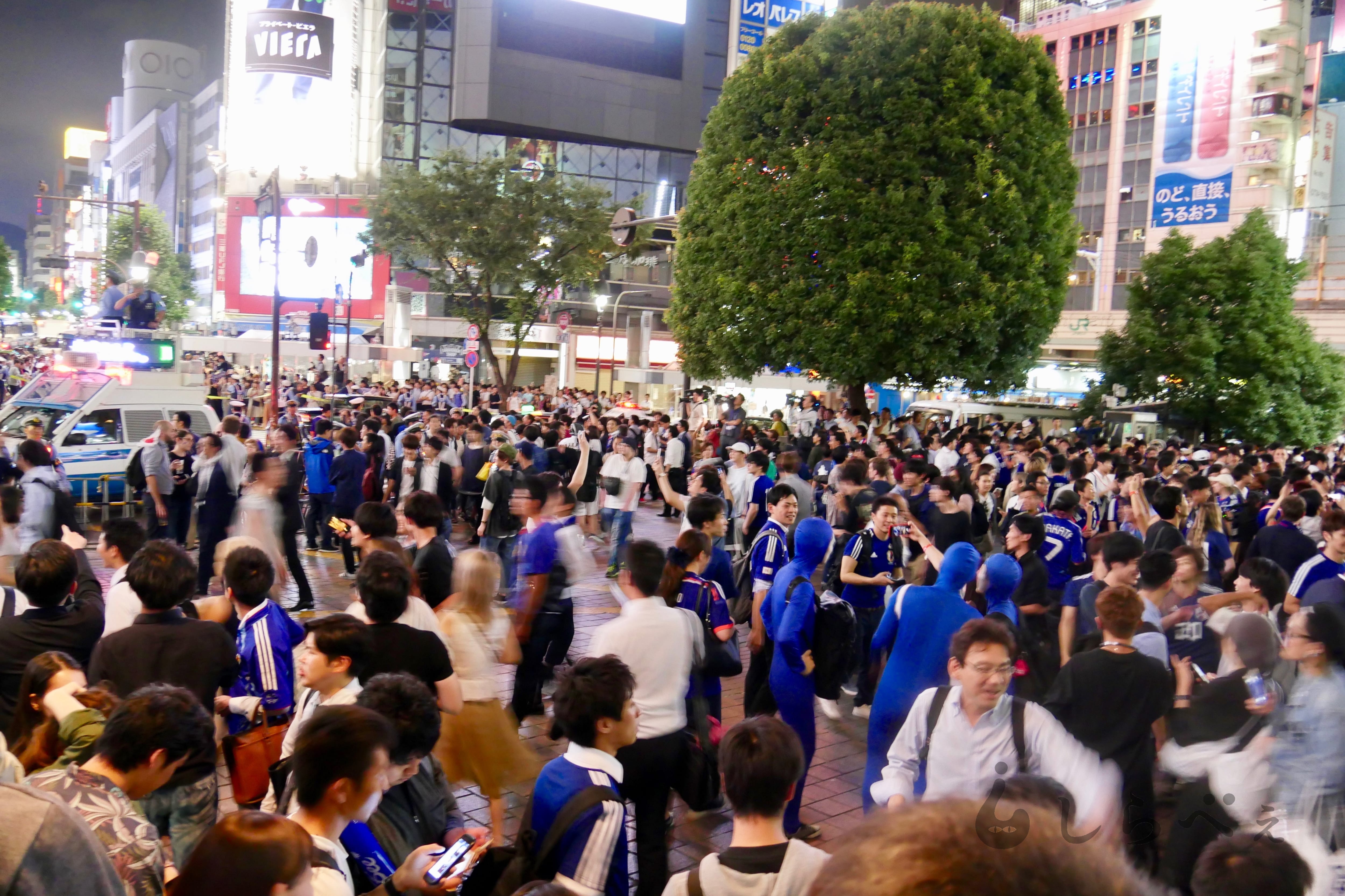 渋谷スクランブル交差点