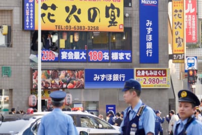 代々木駅前立てこもり