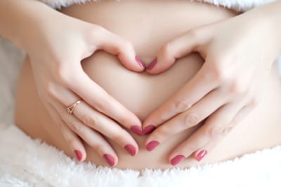 妊娠中の女性