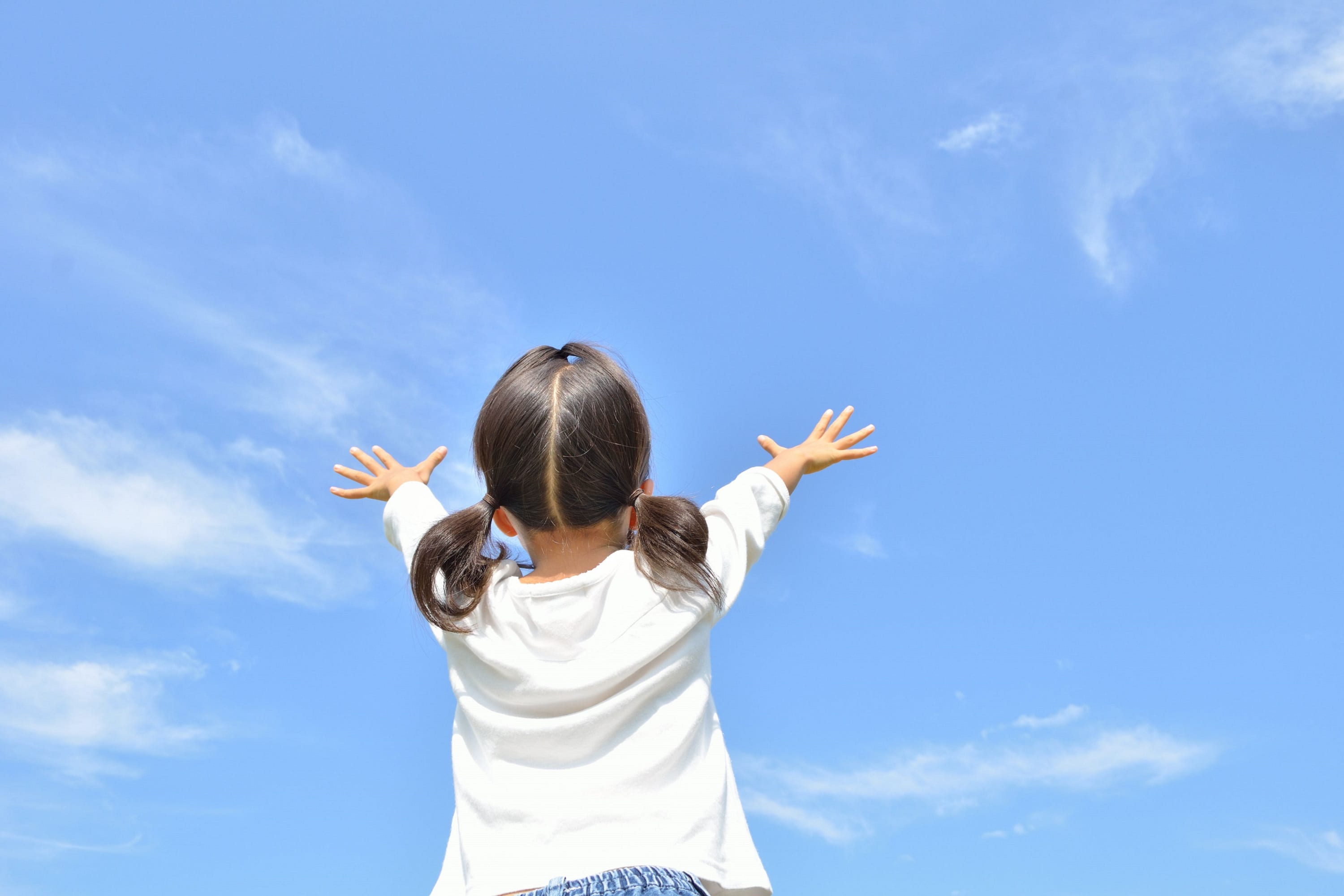 青空と女の子