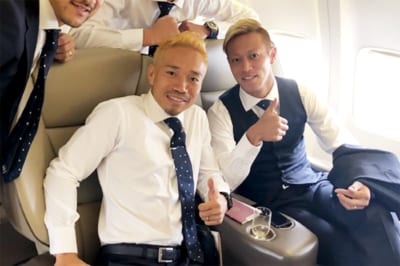 長友佑都と本田圭佑