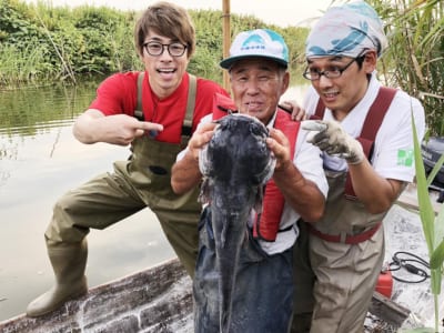 池の水ぜんぶ抜く大作戦