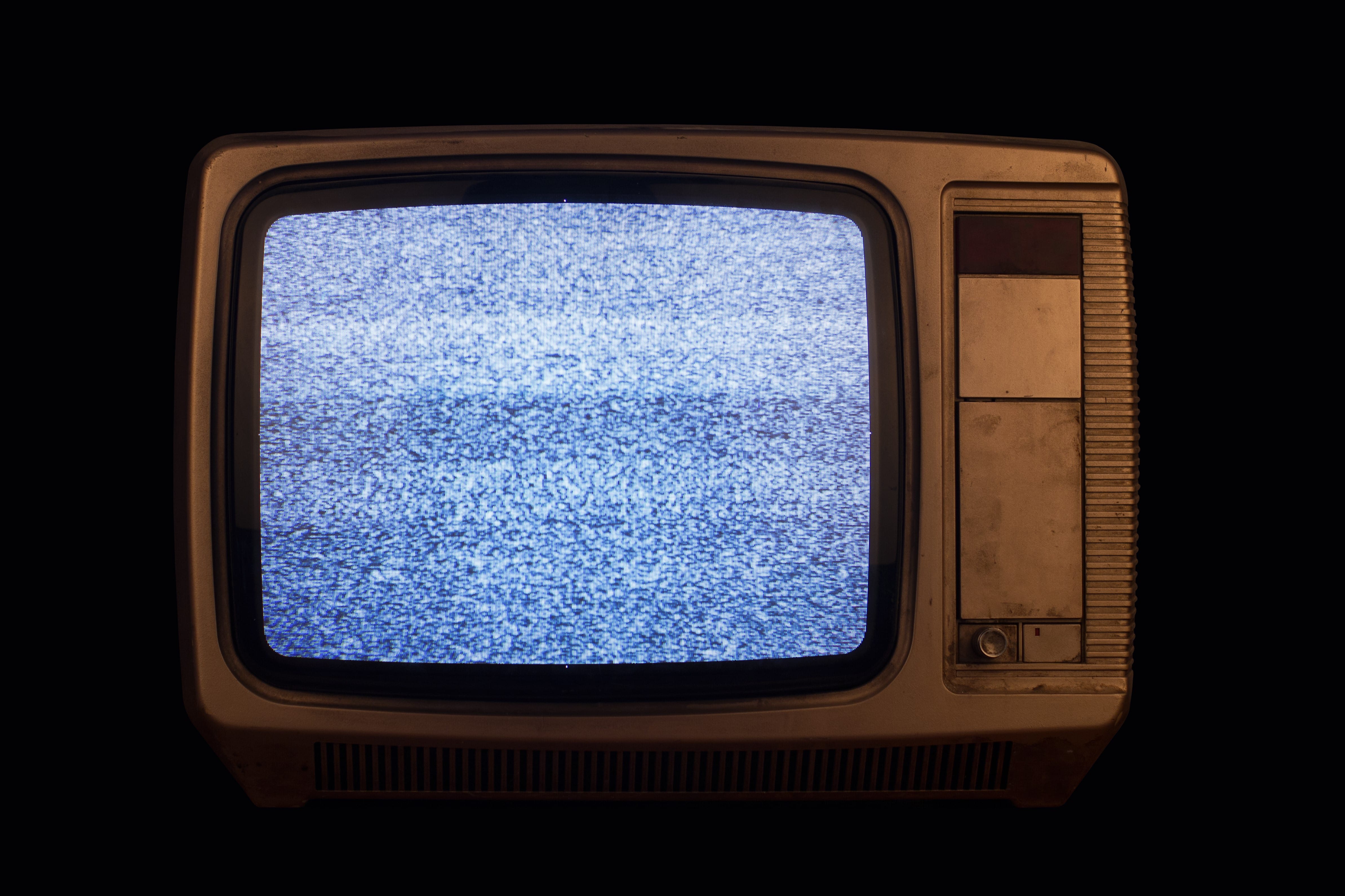 Старый телевизор белый шум