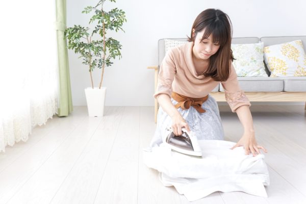 アイロンがけ