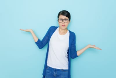 呆れる女性
