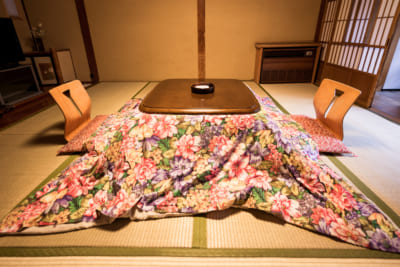 冬はこたつ