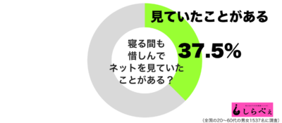 寝る間を惜しんでネットグラフ