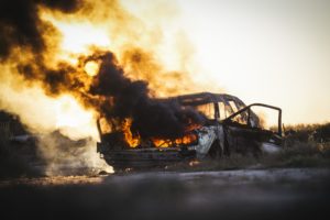 自動車火災