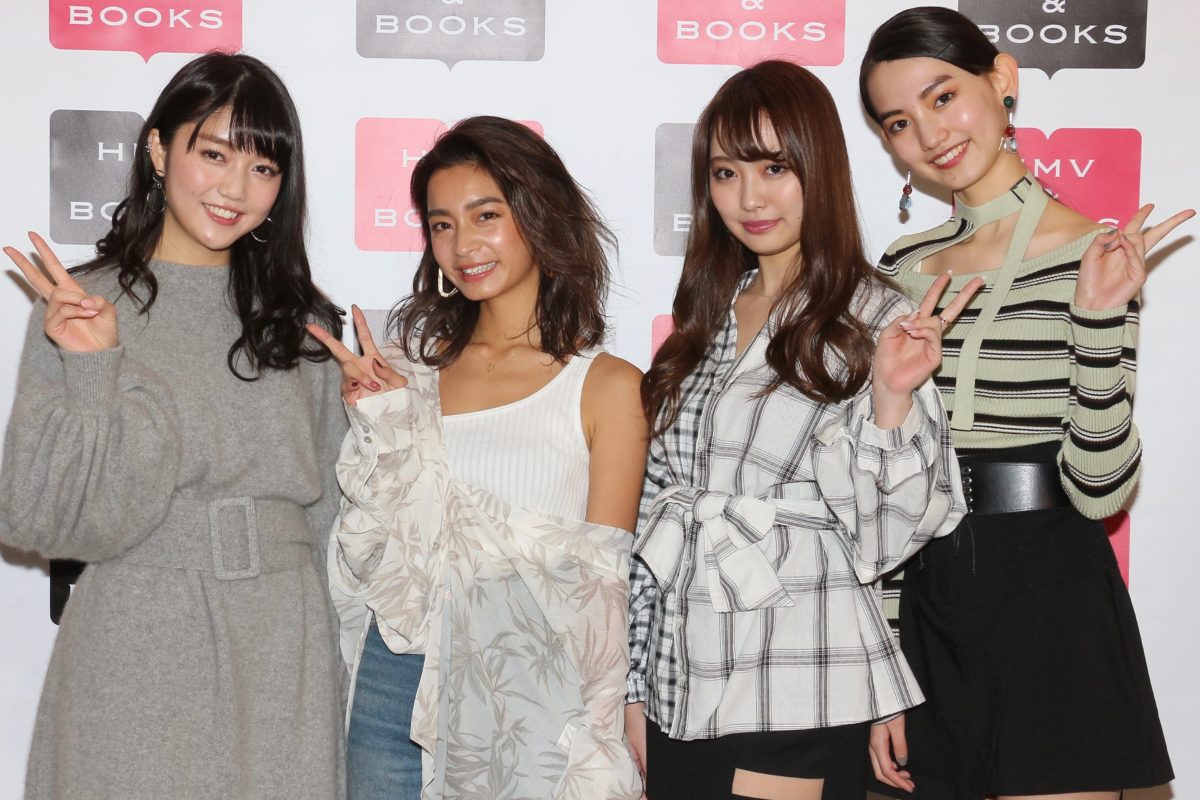 松川菜々花、遠山茜子、みうらうみ、黒木麗奈