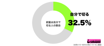 前髪は自分で切るグラフ