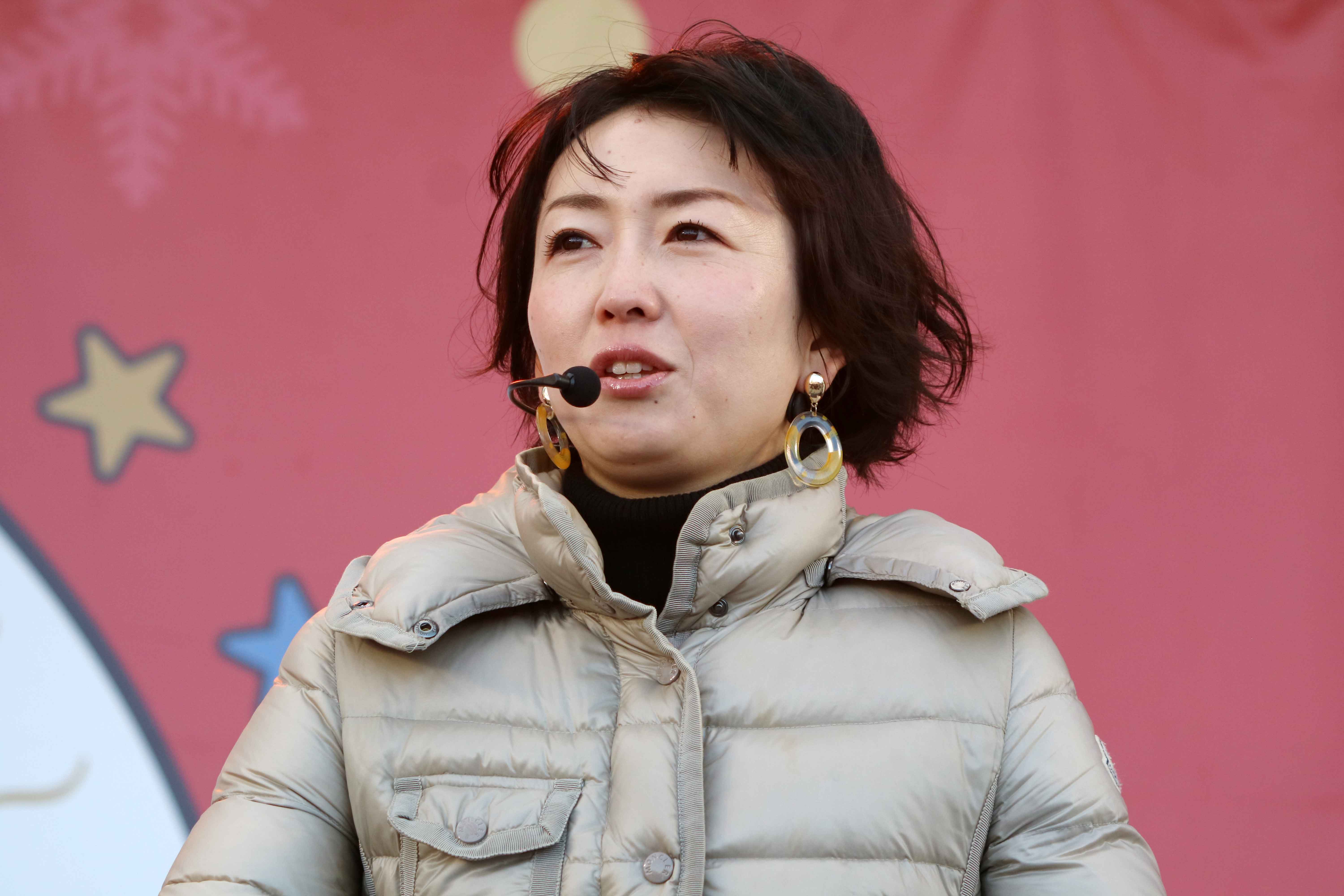 狩野恵里アナ 久しぶりのイベントに涙 気合いを入れ過ぎて Sirabeekanoueri3