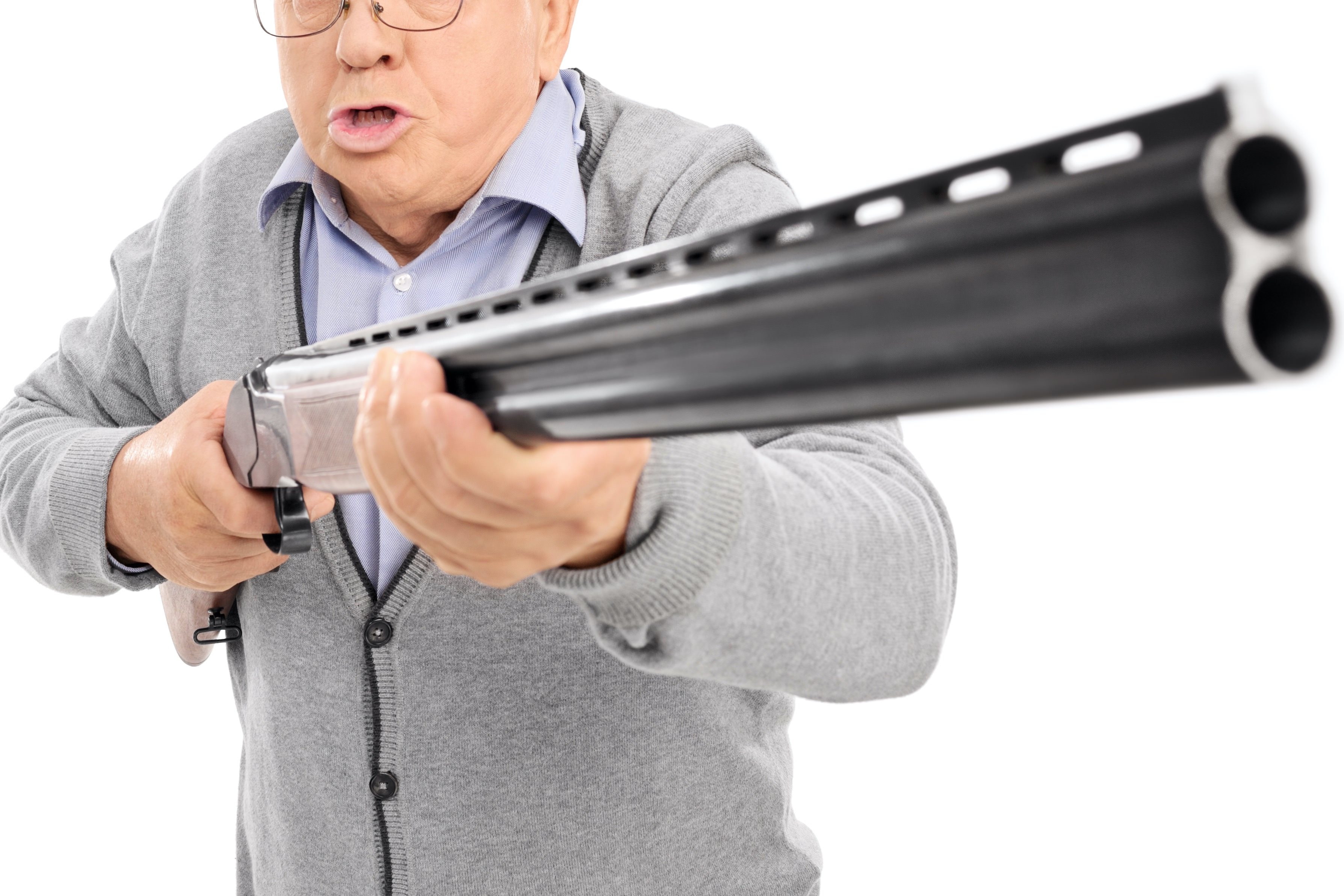 銃・老人
