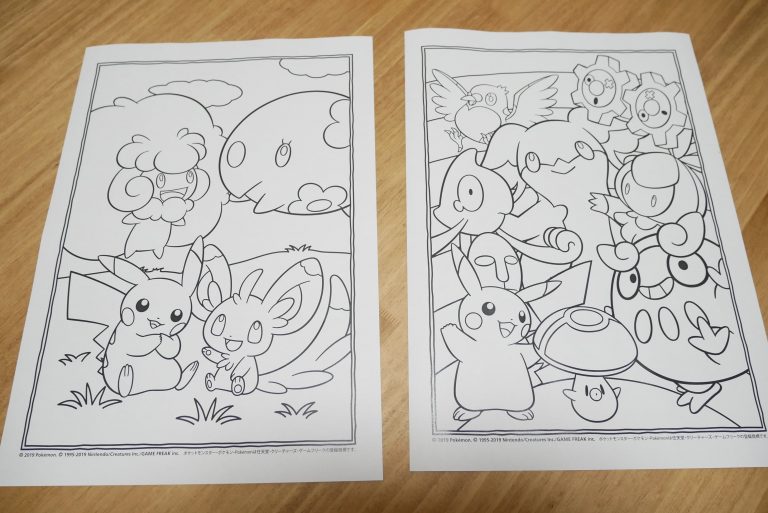 『ポケモン』の無料ぬりえが楽しい！ 自宅待機中の親子におすすめしたい – ニュースサイトしらべぇ