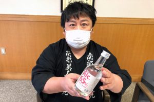消毒用アルコール生産の日本酒蔵元　コロナ感染者受け入れのAPAホテルに消毒液を寄付