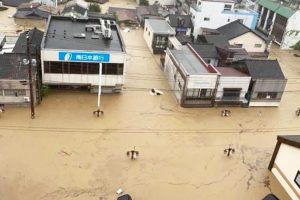 熊本県人吉市の洪水被害