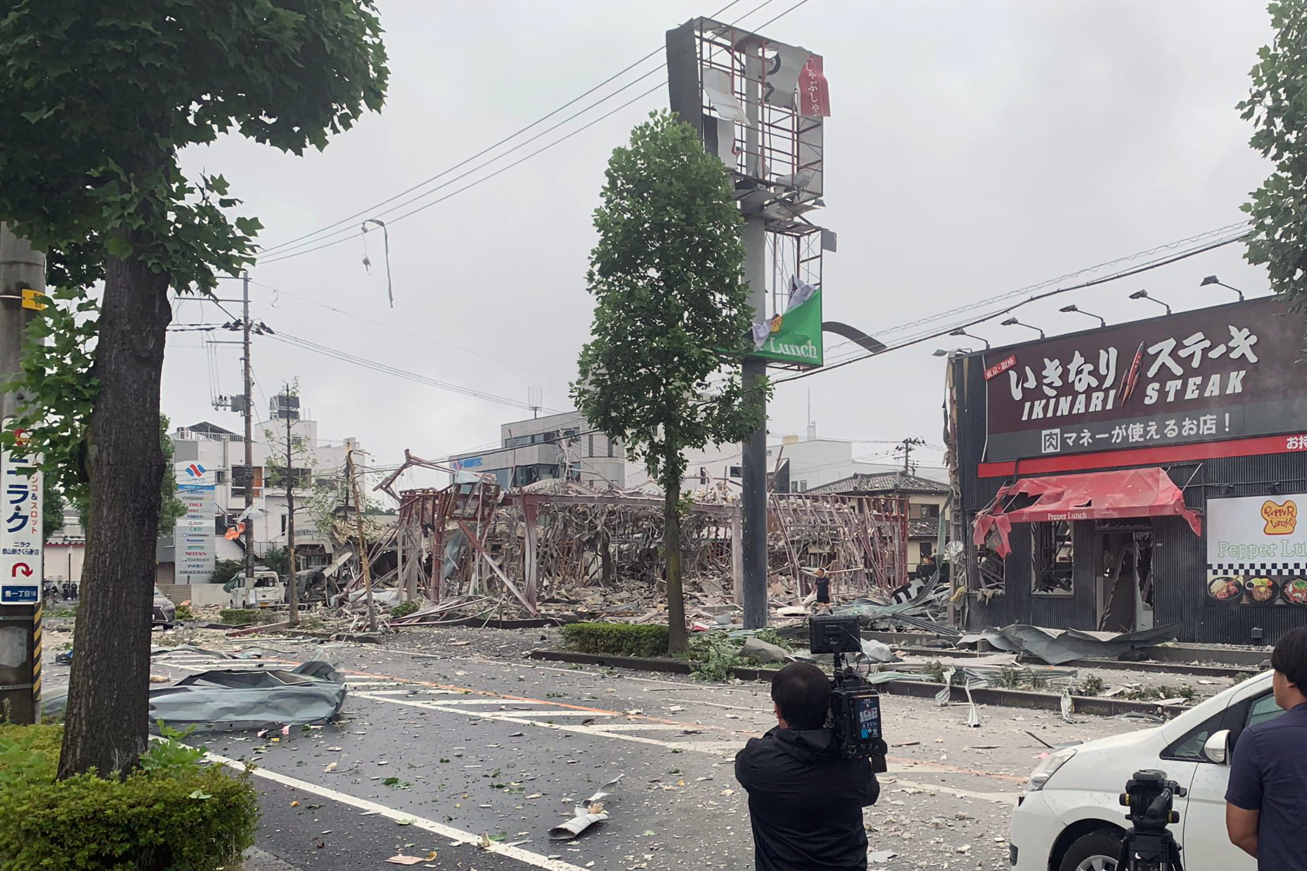 福島県郡山市の飲食店が爆発し全壊 少なくとも17人の重軽傷者が発生 ニュースサイトしらべぇ