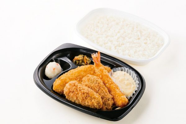 ほっともっと「カキフライミックス弁当」