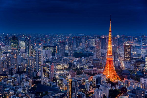 東京タワー夜景