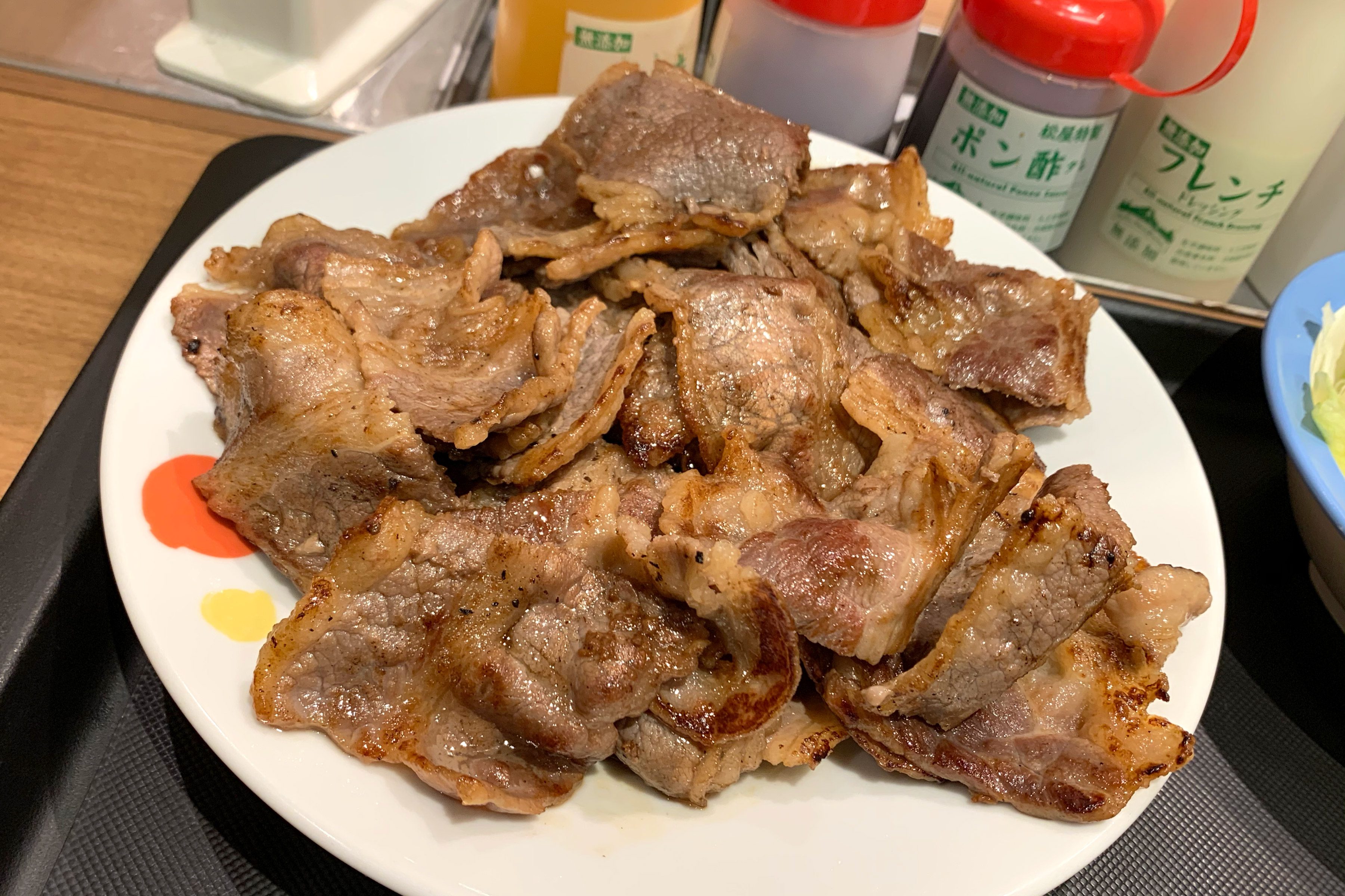 カルビ焼肉定食