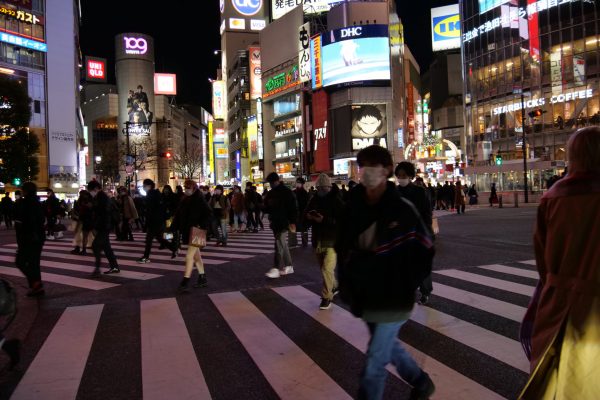 緊急事態宣言・渋谷スクランブル交差点