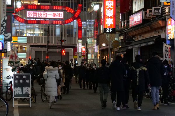 緊急事態宣言・歌舞伎町