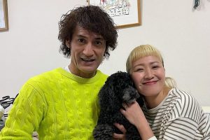 丸山桂里奈、夫＆愛犬と幸せいっぱいの3ショット　「最高に毎日幸せ」