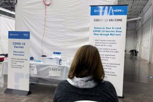 新型コロナワクチン接種・米オハイオ州クリーブランド大学病院