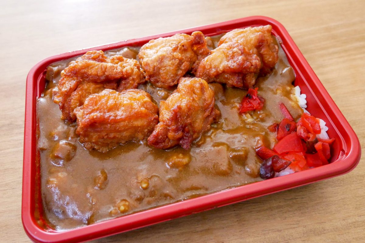 唐揚げカレー丼