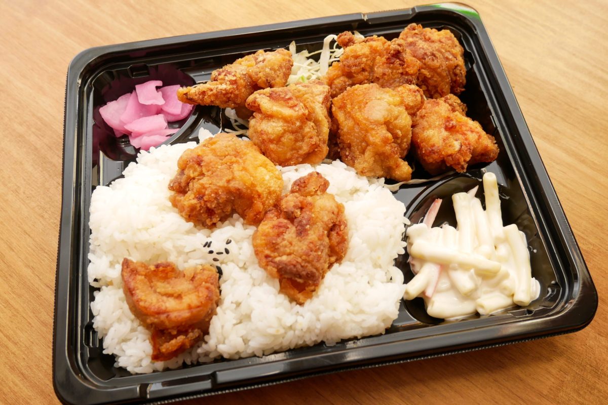 メガ鶏唐揚げ弁当