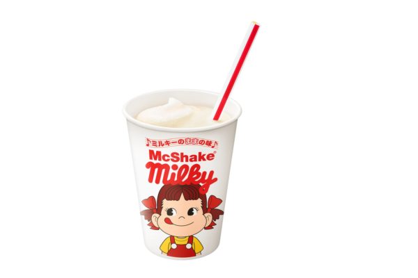 マックシェイク ミルキーのままの味