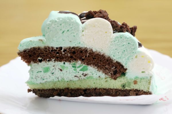 チョコミントケーキ