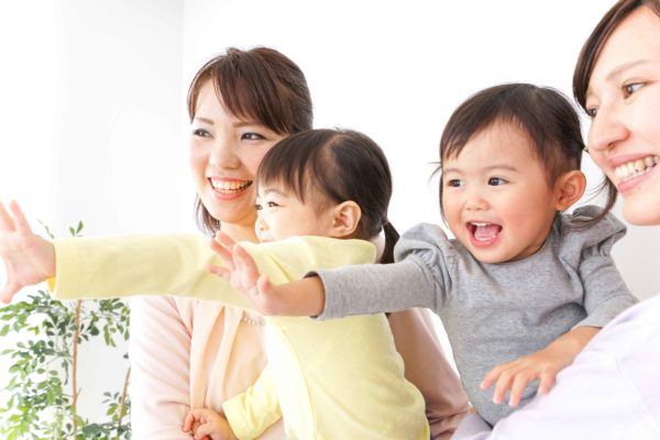 母親と子供